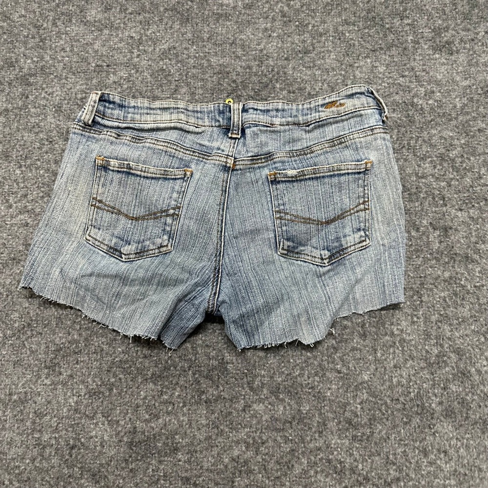 American Rag Denim Shorts Womens Size 9R Blue Cut Off Raw Hem Low Rise Casual